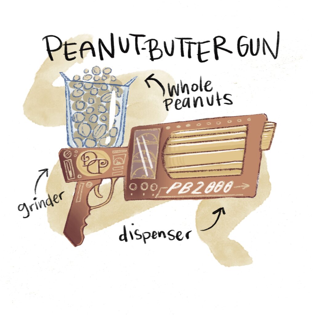 Daryll's Peanut Butter Gun